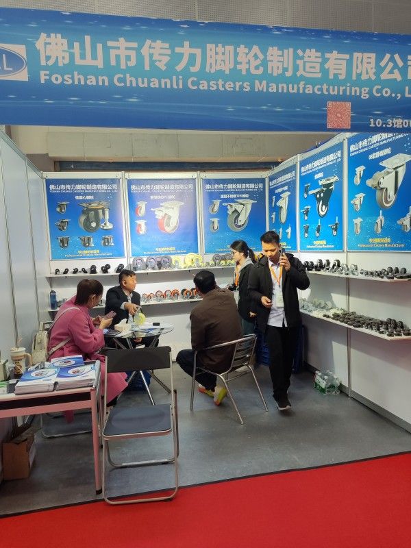 Le rotelle CMCL brillano presso la mostra di attrezzature e forniture per le attrezzature e rifornimenti di Guangzhou 2024: mostrare innovazione e rafforzamento di partnerships