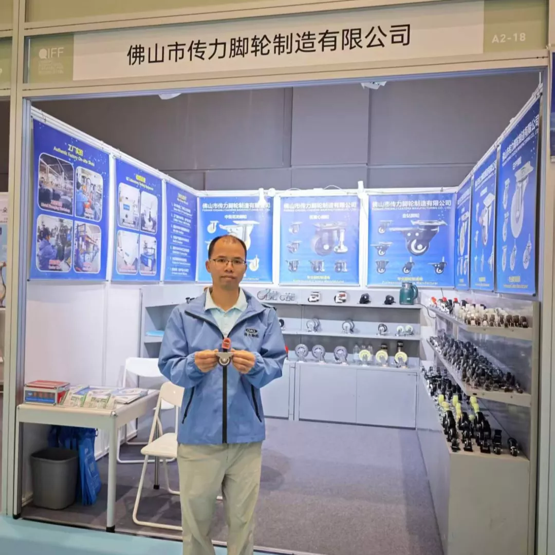 Le rotelle per mobili in TPE ottengono una forte attenzione alla Fiera del mobile di Qingdao 2026