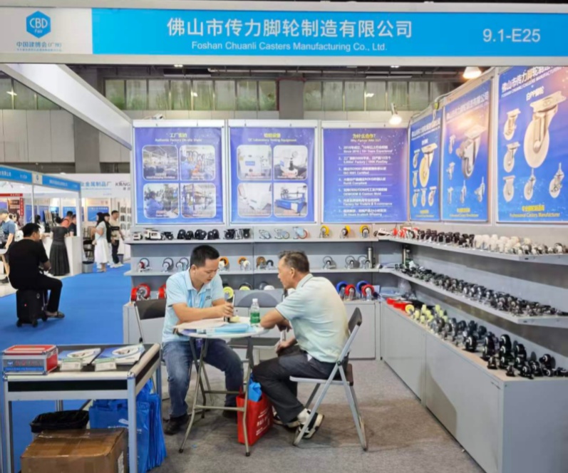 Riepilogo della mostra | CMCL® presenta le rotelle in nylon in acciaio inossidabile 304 alla fiera CBD di Guangzhou 2026, ottenendo riconoscimenti da acquirenti globali