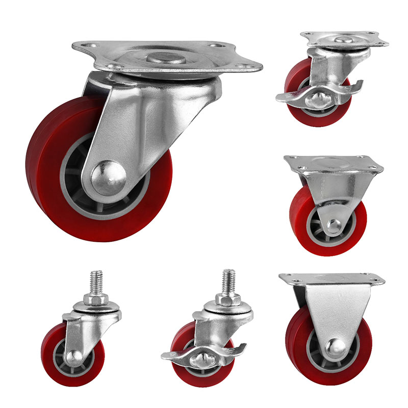 Ruote di dovere leggero motori maroon pura