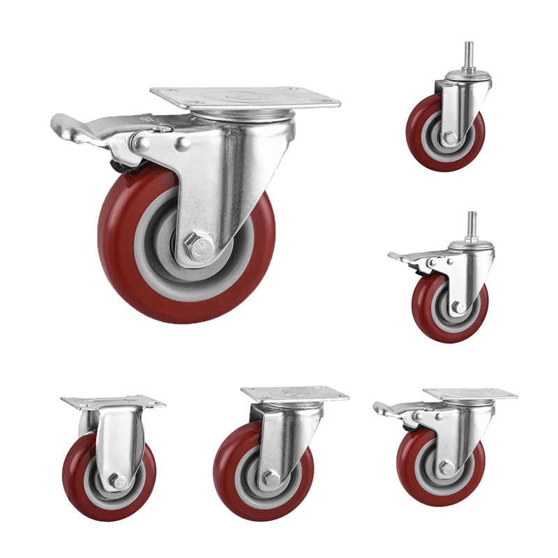 Cappenti di medie dovere PU Wheels Cusciness